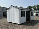 10x16 Peak Vinyl Board and Batten Shed by Pine Creek Structures of Berlin
